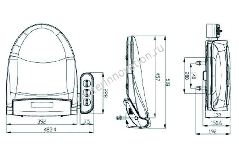 КРЫШКА-БИДЕ CB-3000